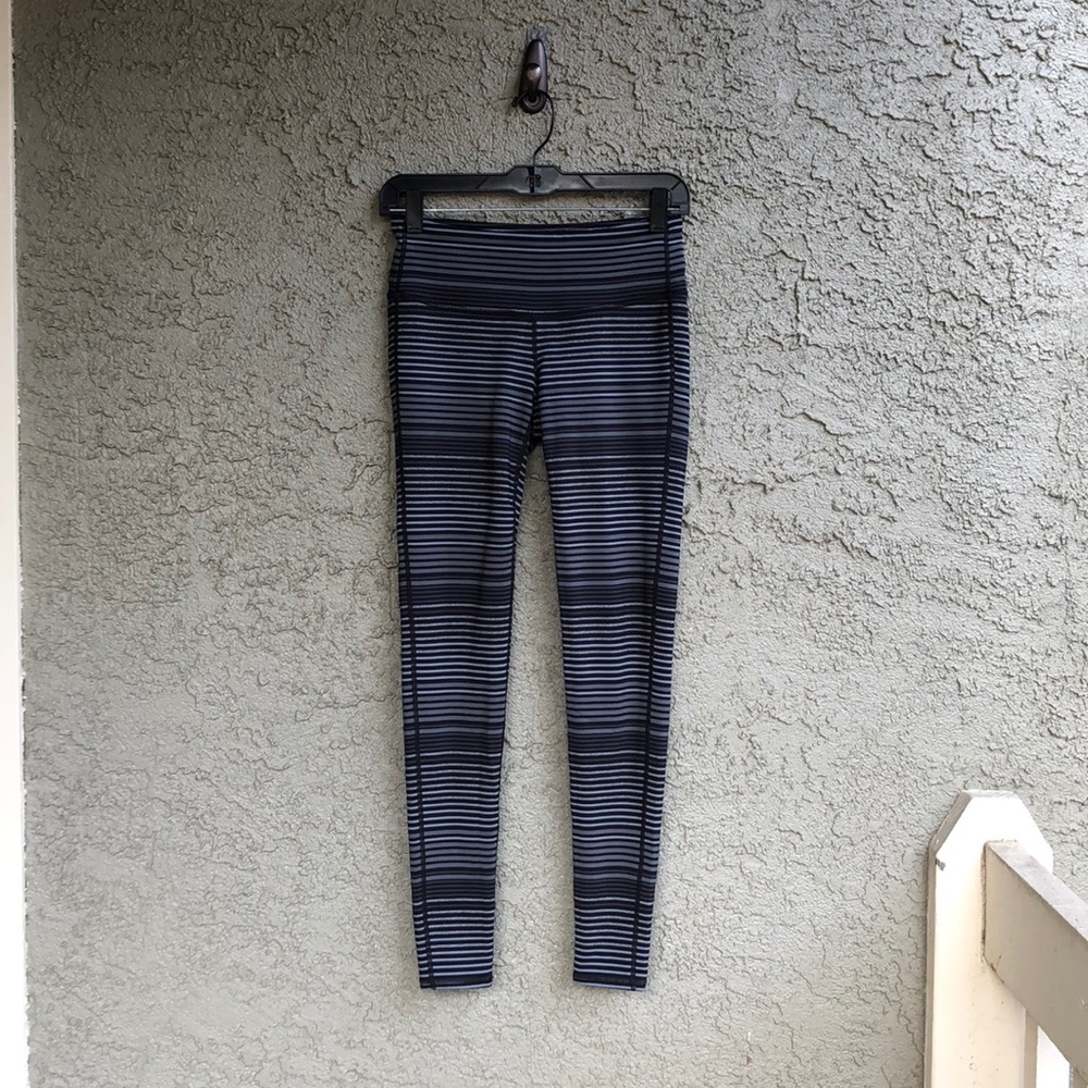 Athleta Striped Chat Tight, S